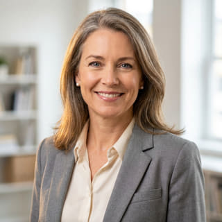 Foto profil Sarah Coleman yang tercatat sebagai Chief Financial Officer pada Jangkatama