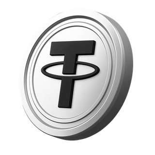 Ikon Tether USDT yang tampil pada bagian detail akun
